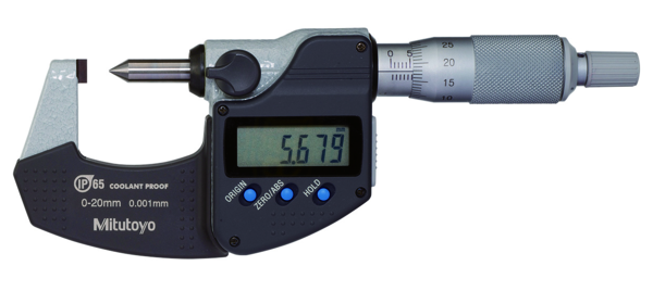 Mitutoyo Digital Crimp Height Micrometer IP65 0-20mm 342-271-30