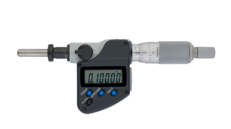 Mitutoyo Digital Micrometer Head 0-1", SR4 Spindle, Cla. Nut, 0,375" Stem 350-354-30