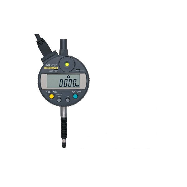 Mitutoyo 543-281B Constant signal input & open collector signal output Accuracy: .003mm Range:12.7mm Resolution:.001mm/.00005'' Signal cable:4m, Stem 8mm. Flat back