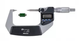 Mitutoyo Digital Point Micrometer IP65 Inch/Metric, 25-50mm/1-2", 30° Tip 342-362-30